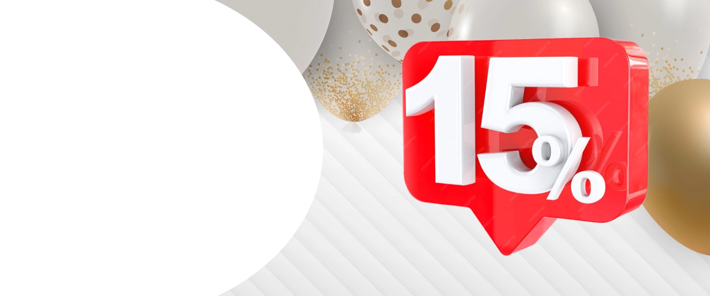 Нам 15 лет,<br> Вам - повышенный кешбэк